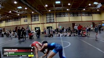 68 lbs Round 3 (10 Team) - Merrick Fraser, Warhawks Wrestling vs Luke Briggs, Buxton