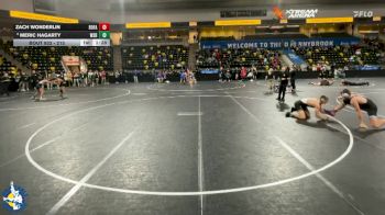 215 lbs Cons. Round 3 - Meric Hagarty, Waverly-Shell Rock vs Zach Wonderlin, Bondurant-Farrar