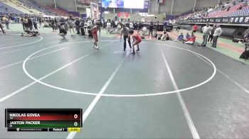 120 lbs Champ. Round 2 - Jaxton Packer, ID vs Nikolas Govea, TX