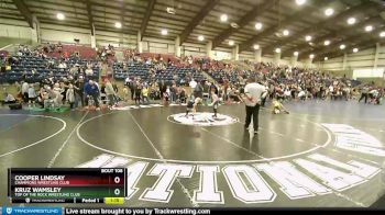 59 lbs Cons. Round 2 - Kruz Wamsley, Top Of The Rock Wrestling Club vs Cooper Lindsay, Champions Wrestling Club