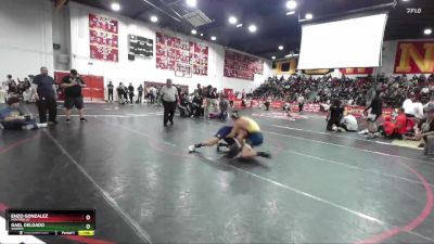 126 lbs Champ. Round 1 - Gael Delgado, Warren vs Enzo Gonzalez, Montebello