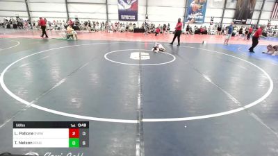 56 lbs Rr Rnd 2 - Lena Pallone, SVRWC Red vs Teagan Nelson, Roughnecks