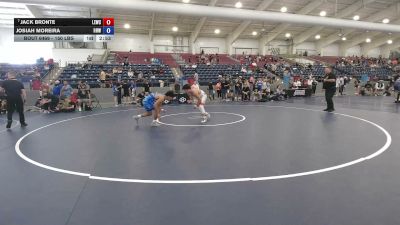 150 lbs Champ. Rd Of 16 - Jack Bronte, Livermore Elite Wrestling Club vs Josiah Moreira, ROUGH HOUSE WRESTLING