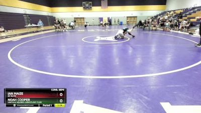 106 lbs Cons. Semi - Noah Cooper, Lincoln Squires Wrestling Club vs Ian Maize, DC Elite