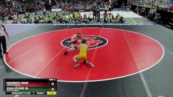 1st Place Match - Ryan Stusse Jr., Battle Creek vs Maverick Heine, Cedar Catholic