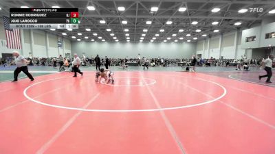 106 lbs Round Of 128 - Ronnie Rodriguez, NJ vs JoJo LaRocco, PA