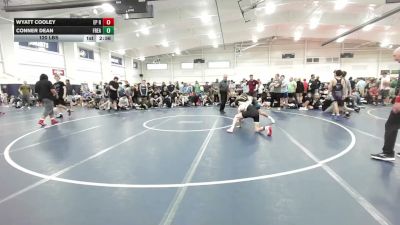120 lbs Consi Of 4 - Wyatt Cooley, EP Rattlers - HS vs Conner Dean, Freakztyle Purple - HS
