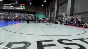 145 lbs Round Of 32 - Ryan Vader, Zillah vs Wesley Hayden, Bay Area Dragons