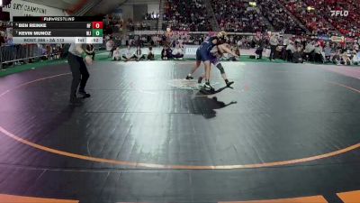3A 113 lbs Cons. Semi - Ben Reinke, North Fremont vs Kevin Munoz, West Jefferson