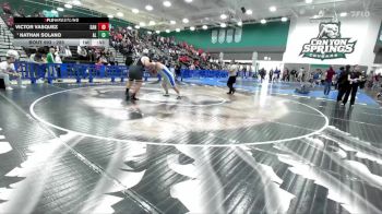 285 lbs Cons. Semi - Victor Vasquez, Santiago Corona vs Nathan Solano, Alta Loma