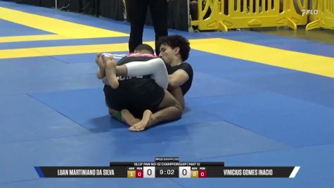 Vinicius Gomes Inacio vs Luan Martiniano Da Silva 2026 Pan IBJJF Jiu-Jitsu No-Gi Championship