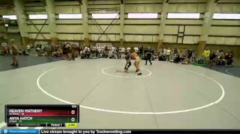 150 lbs Round 1 (3 Team) - Heaven Matheny, ALASKA1 vs Anya Hatch, UTAH2