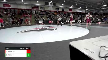 285 lbs Prelim - Ely Reese, Gannon vs Tyler Doyle, Colorado Mesa