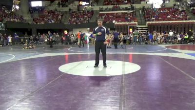 85 lbs Quarterfinal - Trenton Enis, Thermopolis Wrestling Club vs Kian Drake, Helena Wrestling Club