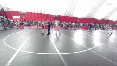 105 lbs Round 2 - Sophia Biundo, SHED Wrestling vs Lylah Paletta, Chippewa Elite Wrestling