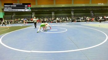 150 lbs Round Of 16 - Wesley Hayden, Los Gatos vs Ben Ziola, Omaha Skutt Catholic