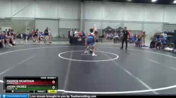 126 lbs Semis & 1st Wrestleback (8 Team) - Maddox Mcarthur, Georgia Red vs Jaden Valdez, Texas A