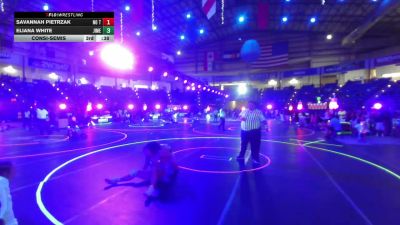 136 lbs Consolation - Addilyn Masters, Raider WC vs Katelyn Mercil, Hawkeye Wrestling Academy