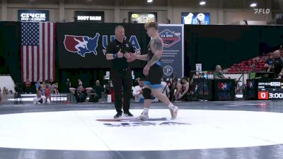 86 kg Rnd Of 32 - Khristian Dove, California vs Brayden Thompson, Cowboy RTC