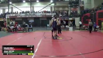 285 lbs Cons. Round 2 - Issac Meyer, Oldham County vs Kaleb Kiely, Covington Catholic