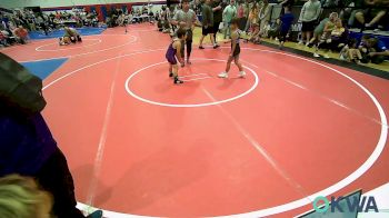 66 lbs Consi Of 4 - Jaxx Nichols, R.A.W. vs Ivan Mackey, Bristow Youth Wrestling