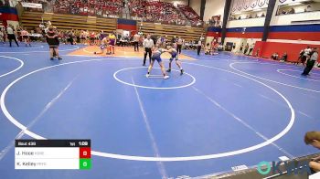 106 lbs Rr Rnd 2 - Jack Hooe, Honey Badgers Wrestling Club vs Kaleb Kelley, Pryor Tigers