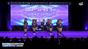 CheerFactor - Mirage [2026 L2 Senior Day 3] 2026 Spirit Fest Grand Nationals