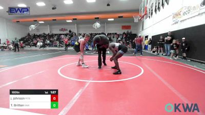 160 lbs Rr Rnd 1 - Jarius Johnson, Pitbull Wrestling Academy vs Tyler Britton, Raw Wrestling Club