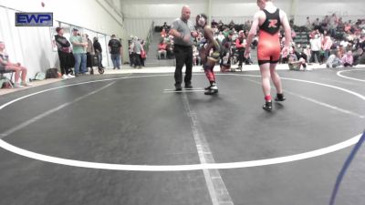 88 lbs Rr Rnd 2 - Rayen Tally, Roland Youth League Wrestling vs Ej Turner Jr, HURRICANE WRESTLING ACADEMY