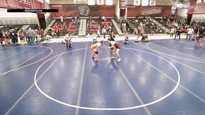 155 lbs 3rd Place Match - Rickelle Collins, Carbon Wrestling Club vs Ciele Richardson, Uintah Girls Wrestling
