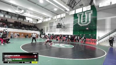 125 lbs Quarterfinal - Aryanna Garcia, Etiwanda vs Tatiana Alvarado, West Covina