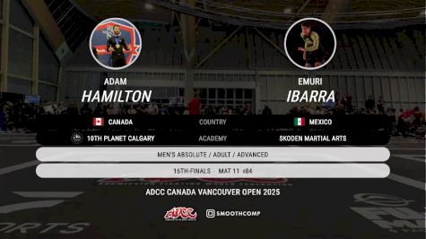 Adam Hamilton vs Emuri Ebarra 2025 ADCC Vancouver Open