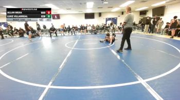 113 lbs Cons. Round 4 - Allan Mejia, Warren vs Luke Villarreal, Redwood