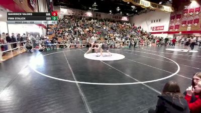 138 lbs Cons. Round 2 - Maverick Valdes, Rawlins vs Finn Stalick, Sheridan