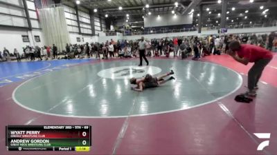 69 lbs Cons. Round 2 - Andrew Gordon, Great Neck Wrestling Club vs Wyatt Perry, Grizzly Wrestling Club