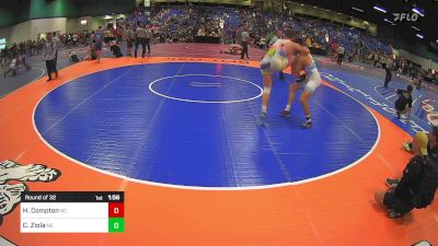 190 lbs Round Of 32 - Harrison Compton, NC vs Cade Ziola, NE