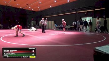 126 lbs Cons. Round 1 - Cade Happel, Lisbon vs Aiden Henning, Dubuque Senior