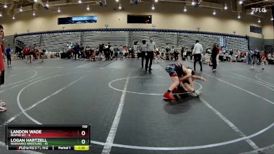 110 lbs Round 7 (8 Team) - Landon Wade, Reaper WC vs Logan Hartzell, Warhawks Wrestling