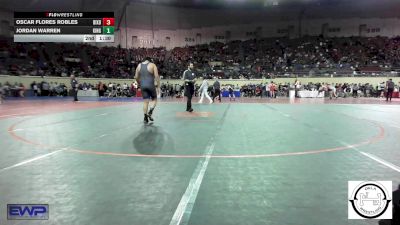 161 lbs Round Of 16 - Max Stricklin, Pryor Tigers Wrestling vs Brandon Zamarripa, Glenpool JH