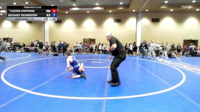 105 lbs Cons. Round 4 - Ryan Ryszetnyk, New York vs Brody Welburn, Connecticut