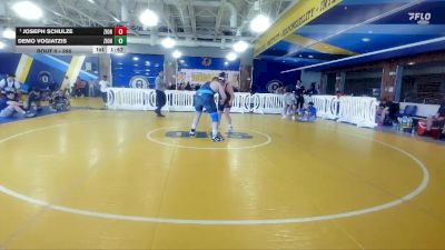 285 lbs Champ. Round 1 - Joseph Schulze, Camden County Outsiders vs Demo Vogiatzis, East Lake High School