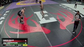 3rd Place Match - Cole Vorderstrasse, Thayer Central vs Karson Shuler, Hitchcock County