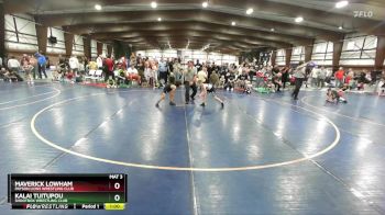 61 lbs Cons. Round 2 - Kalai Tuitupou, Shootbox Wrestling Club vs Maverick Lowham, Payson Lions Wrestling Club