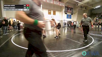 285 lbs Rr Rnd 3 - Brayden Jones, Skiatook HS vs Donald Chaney, Raw Wrestling Club