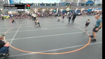 65 lbs Cons. Round 3 - Grayson LaGrow, Unattached vs Clayten White, Unattached