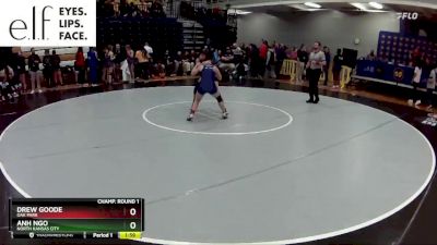 110 lbs. Champ. Round 1 - Drew Goode, Oak Park vs Anh Ngo, North Kansas City