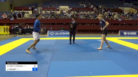 Asher Karl V. Giroux vs Junas Razaki 2024 Pan IBJJF Jiu-Jitsu No-Gi Championship