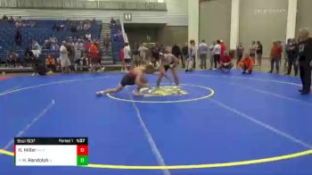 155 lbs Cons. Round 2 - Hunter Randolph, Walsh Jesuit Warriors vs Hunter Miller, Wawasee