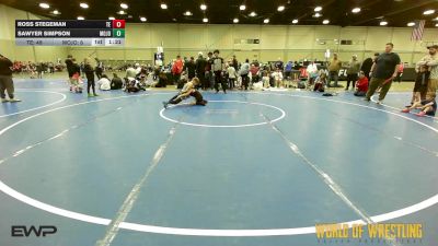 75 lbs Rr Rnd 5 - Ross Stegeman, Tulsa Elite 9U vs Sawyer Simpson, Mojo 9U