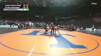 5A Boys 165 lbs Quarterfinal - Kutter Christensen, Crater Boys vs Alonso Vargas-Trueba, Redmond Boys
